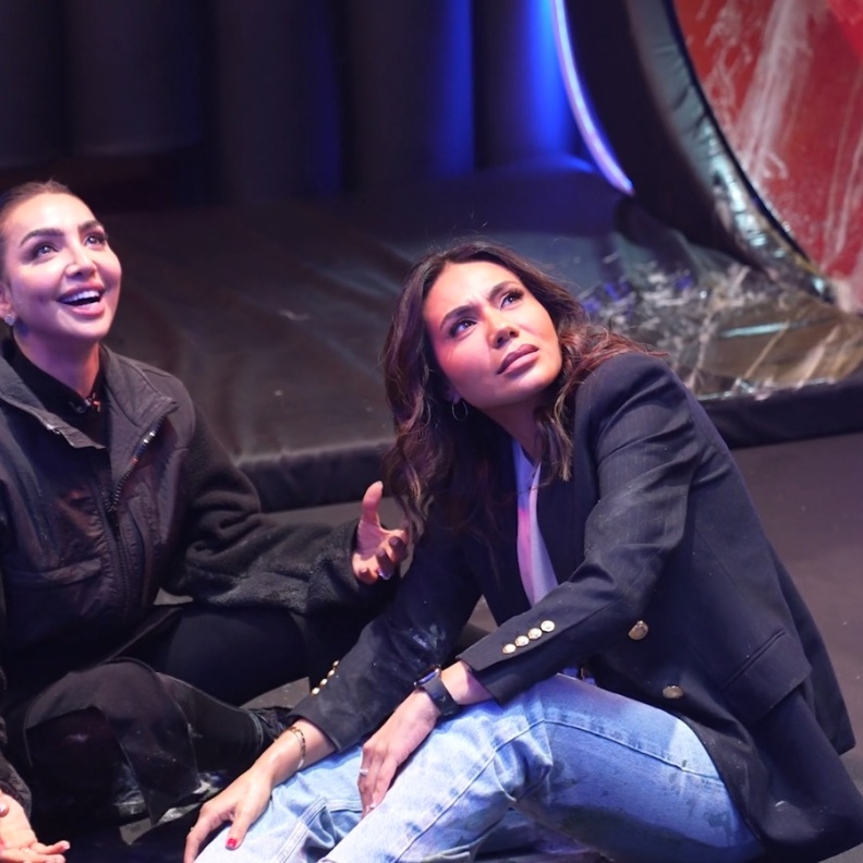 هبة حسين ولبنى عبدالعزيز 