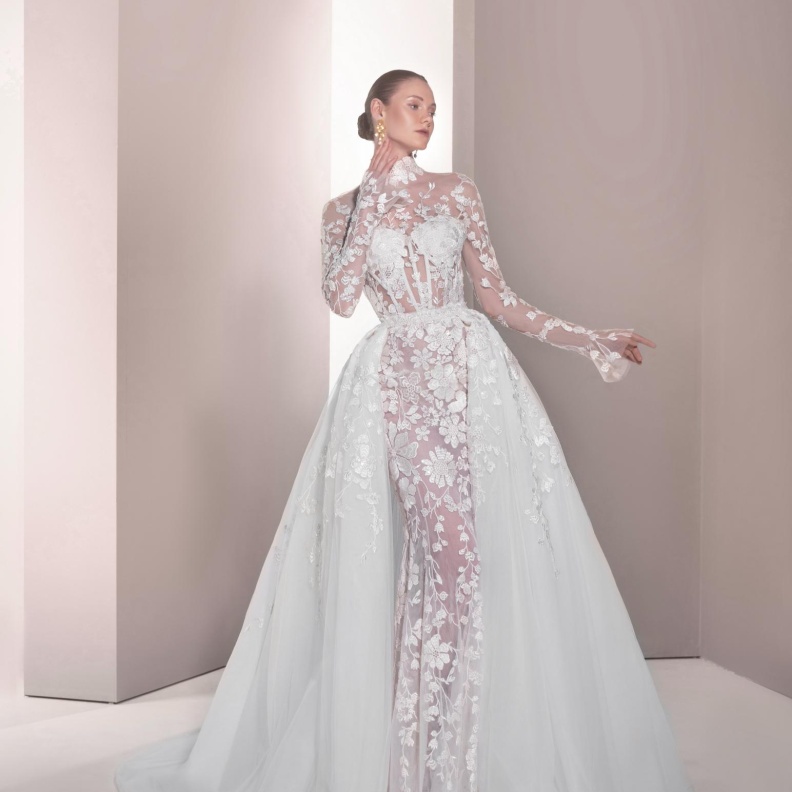 فستان زفاف اسثتنائي لعروس الربيع