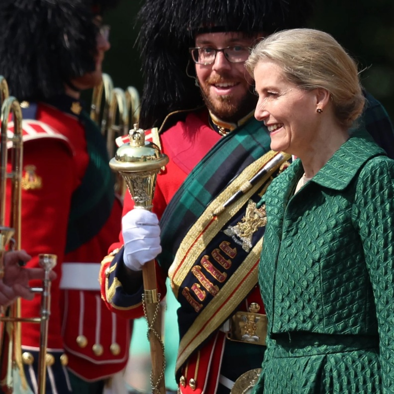 ما هو حفل المفاتيح الذي ظهرت فيه صوفي دوقة إدنبره؟