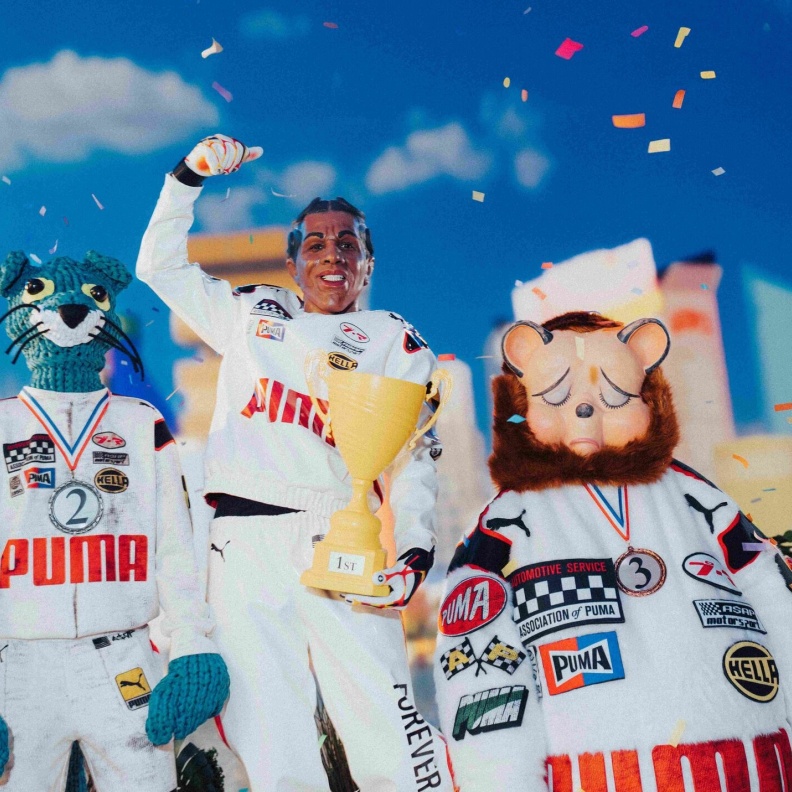 آيساب روكي وبوما يطلقان مجموعة مستوحاة من رياضة السيارات تسلط الضوء على حذاء سنيكرز انهيل