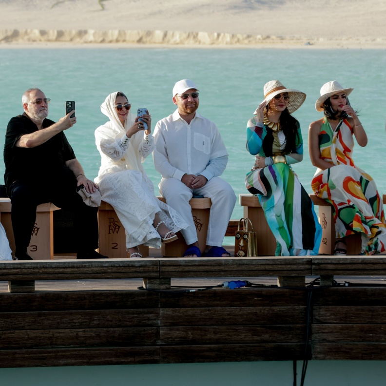 أبرز إطلالات الحضور في اليوم الاول من اسبوع الموضة في البحر الاحمر RSFW