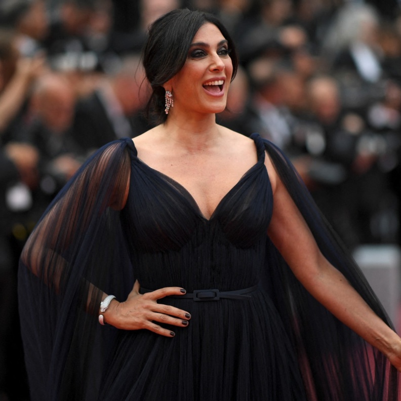 المخرجة والممثلة اللبنانية نادين لبكي في مهرجان كان 2019