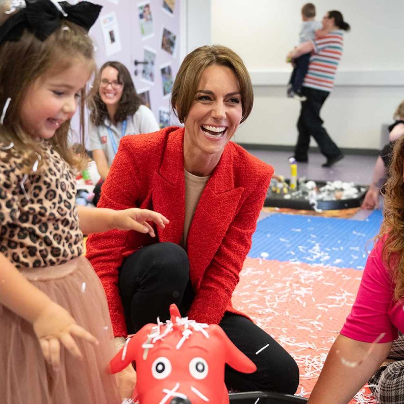 أميرة ويلز كيت ميدلتون متحمسة بعد إطلاعها على تقرير الطفولة المبكرة