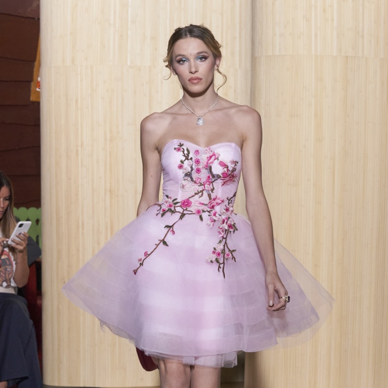 موضة الأورغانزا على الفساتين