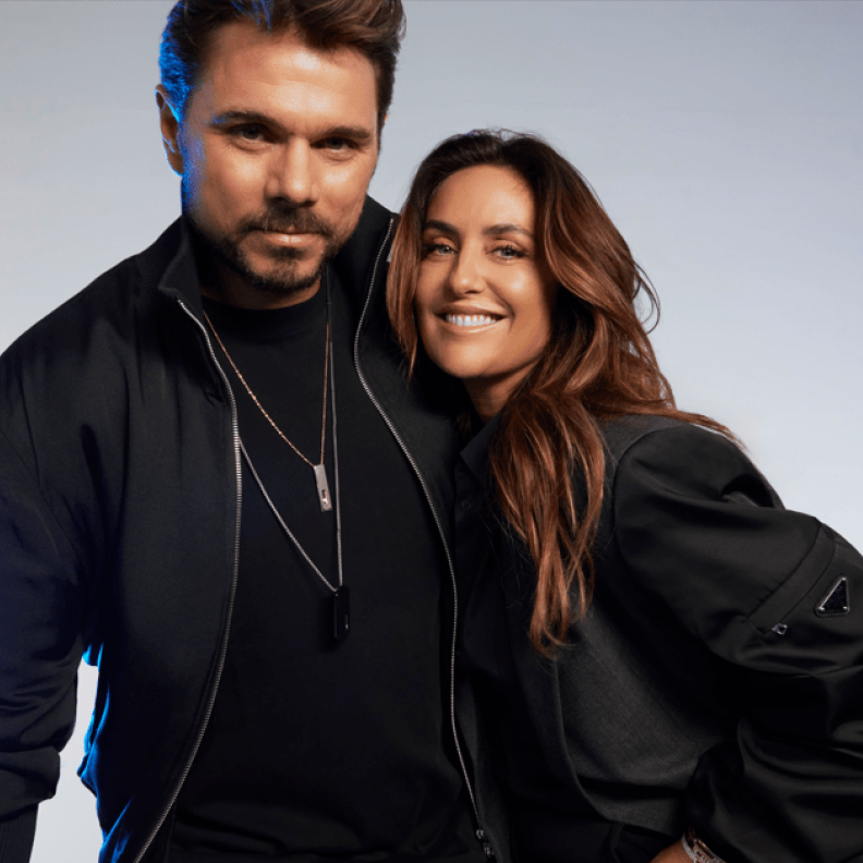 Stanislas Wawrinka x Valérie Messika