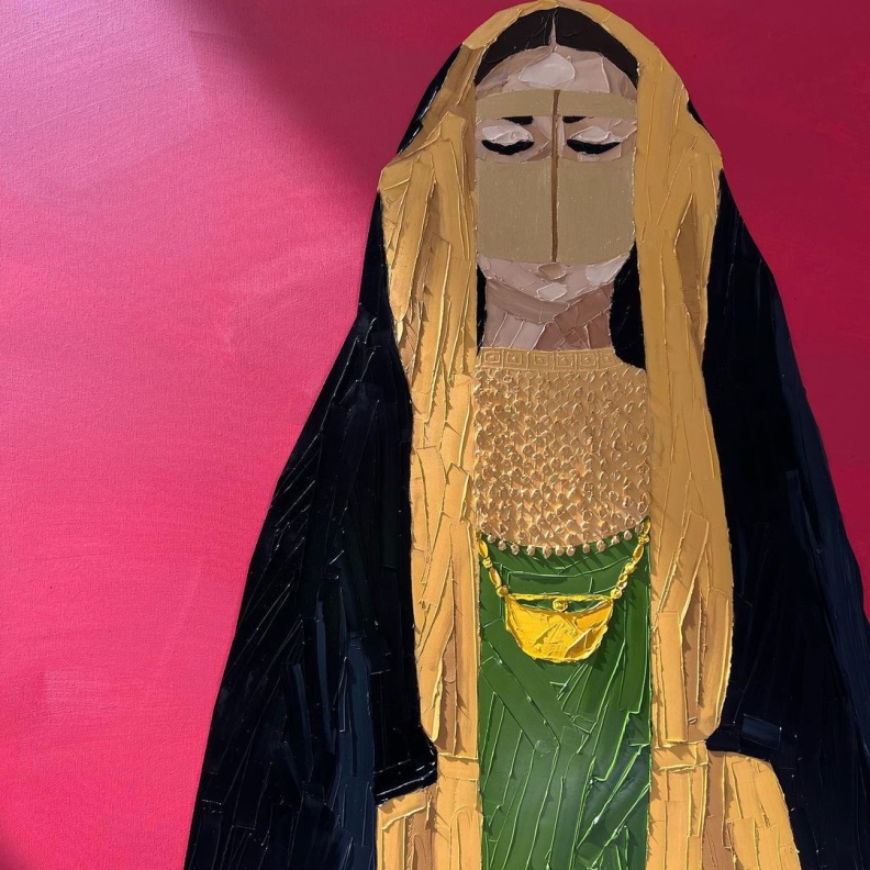تبحر "هي" مع الفنانة التشكيلية القطرية ميساء المناعي في أعماق الفن وتجربتها باستخدام سكاكين الرسم