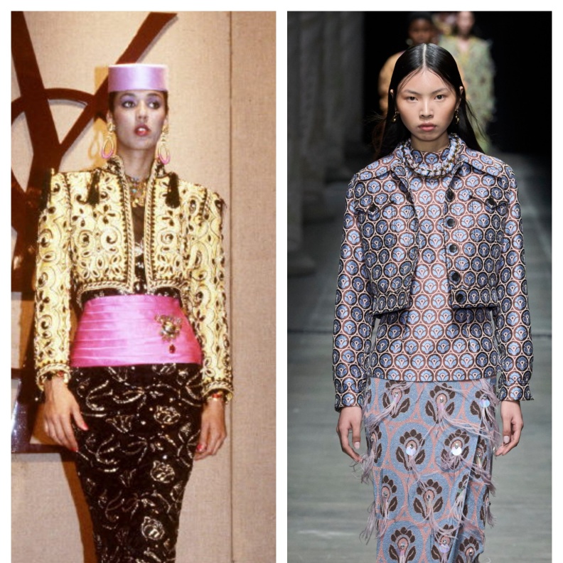 البليزر القصير يعود من الثمانينيات مع بعض التعديلات البسيطة