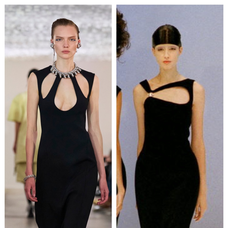 من مجموعة تيري موغلر لعام 1999 الي منصات صيف 2024 الفساتين مع الفتحات مازالت الأكثر جاذبية