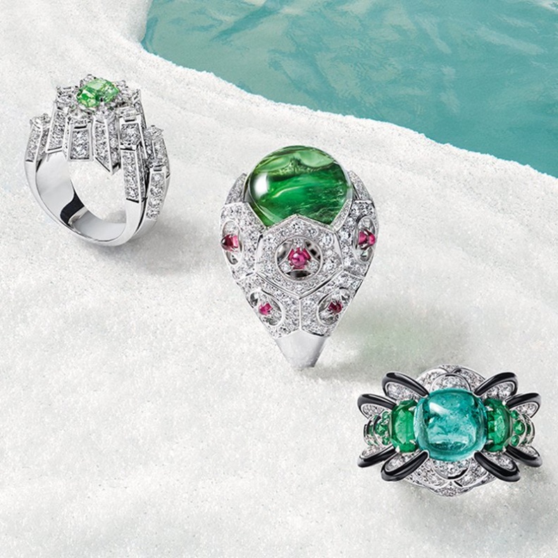 خواتم فخمة مثالية للسهرات الراقية ومناسبات الصيف