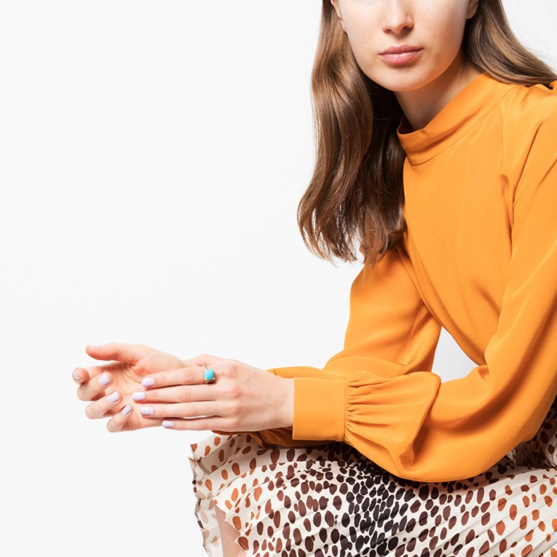 خواتم أحجار كريمة راقية لاطلالة عيد الأضحى