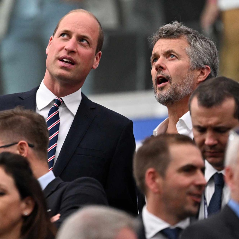 الأمير وليام والملك فريدريك