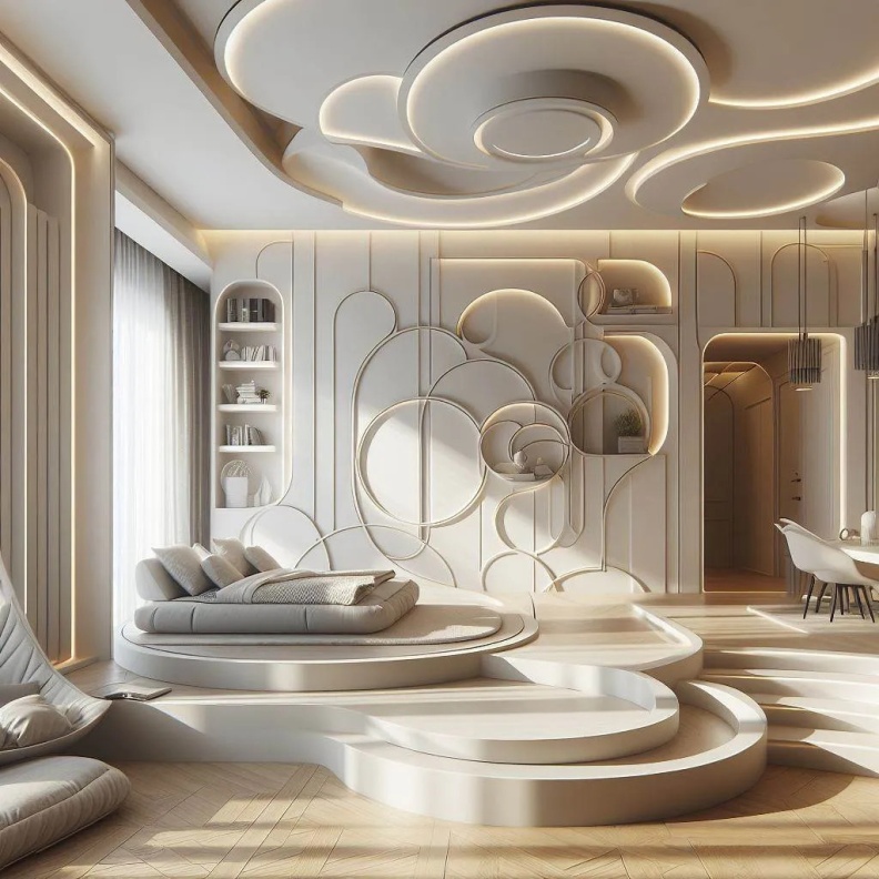 ديكورات جبس أنيقة وبسيطة لإضفاء لمسة ساحرة على منزلك