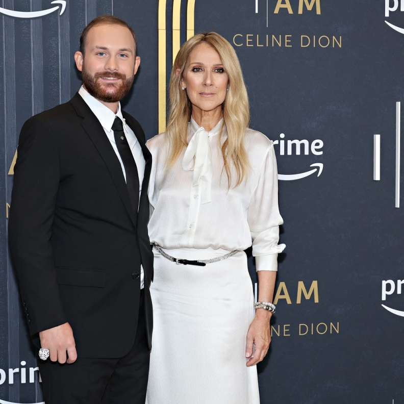 سيلين ديون وابنها