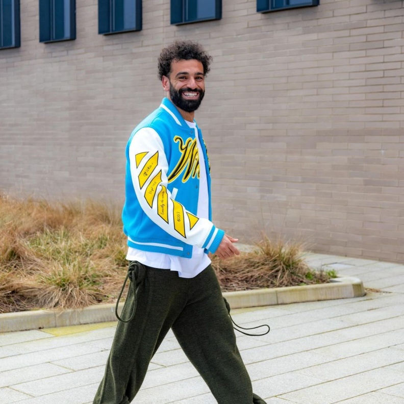 محمد صلاح في جلسة تصوير حديثة 