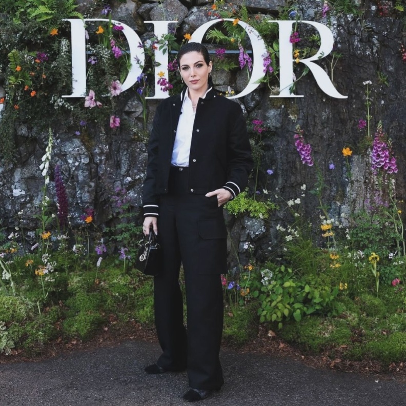 رزان جمال في حفل ديور للأزياء 