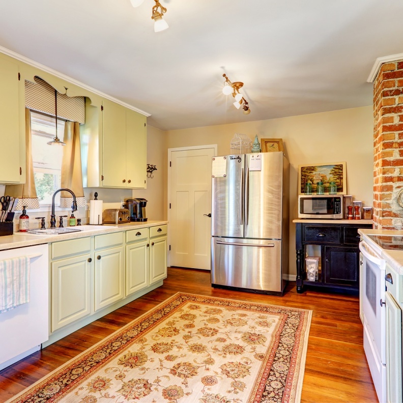 السجاد في المطبخ يمكن أن يكون بيئة لنمو البكتيريا والجراثيم