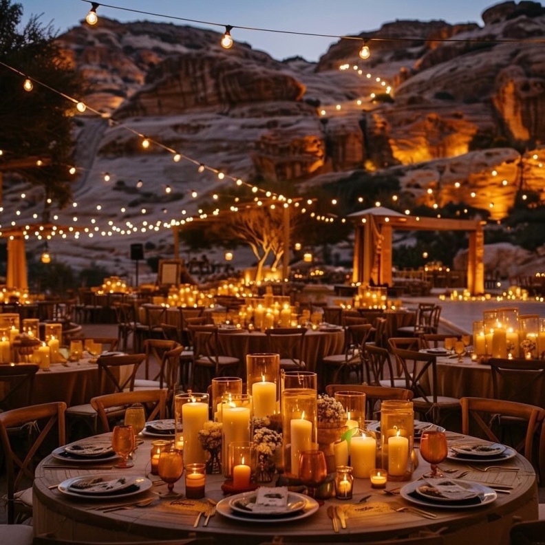 تنظيم حفل زفاف عبر الذكاء الاصطناعي من قبل ماجدة قصير بشارات