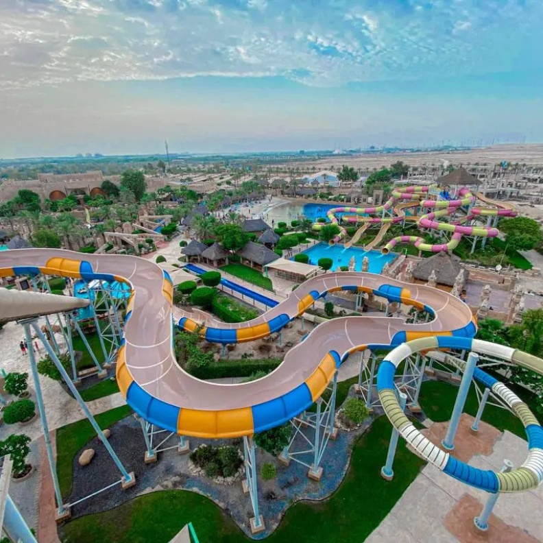 حديقة الألعاب المائية جنة دلمون المفقودة