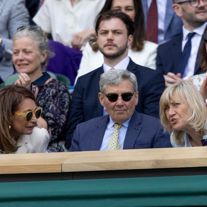 حضور لافت لعائلة ميدلتون في المقصورة الملكية في بطولة ويمبدلون