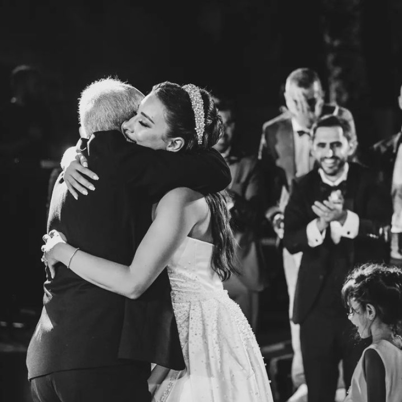 صورة عفوية من حفل الزفاف_ candid