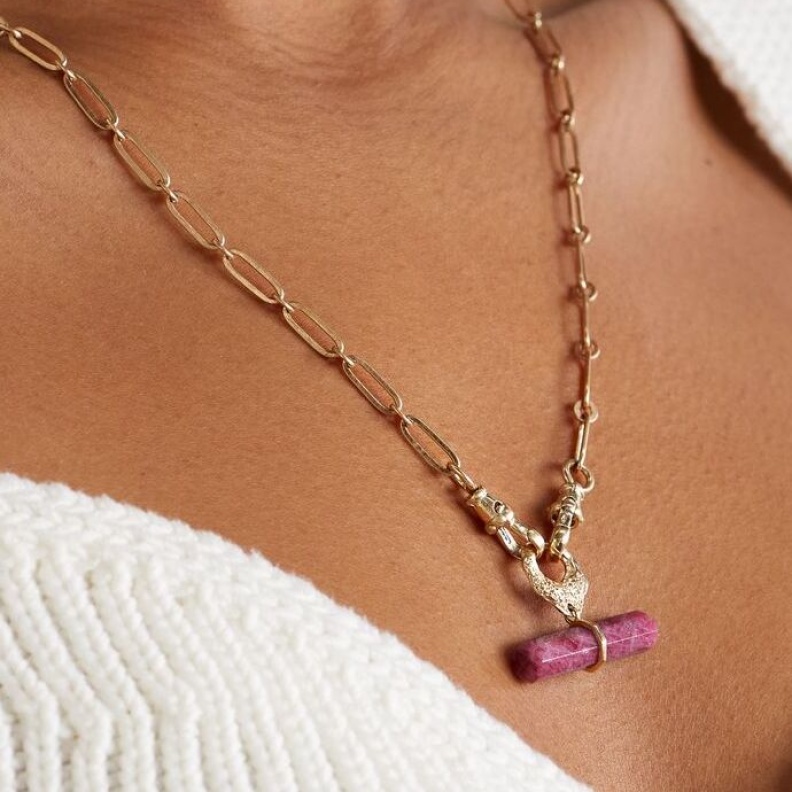 مجوهرات ياقوت أحمر عصرية لهدايا مولودات شهر يوليو