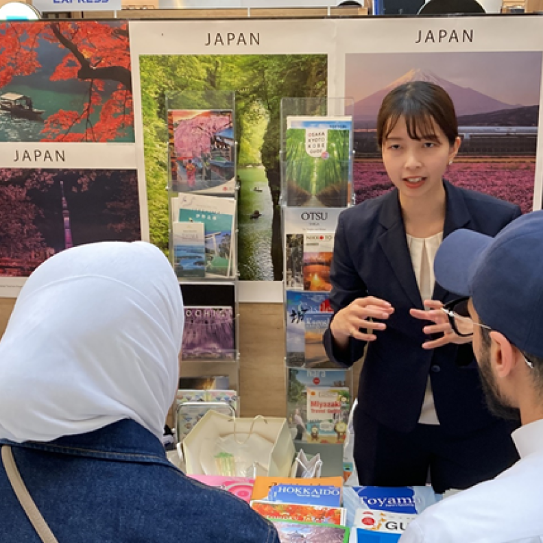 منظمة السياحة الوطنية اليابانية تسلط الضوء على جاذبية اليابان في معرض توريستا إكسبو 2024 بالكويت