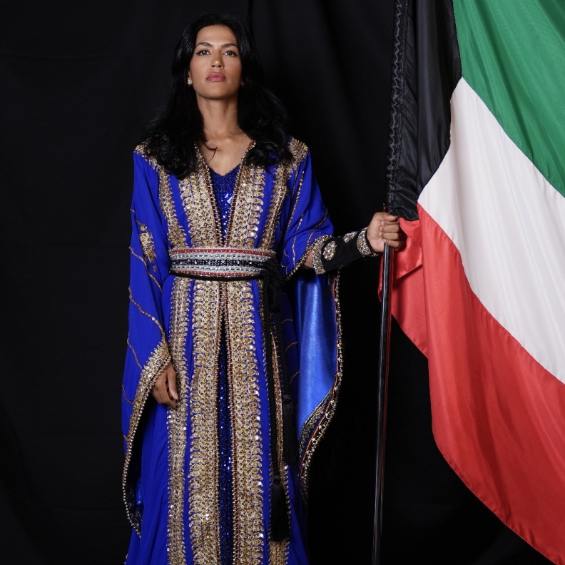 خاص لـ"هي": المصممة فرح البابطين تنسج القصائد في أزياء البعثة الكويتية في أولمبياد باريس 2024