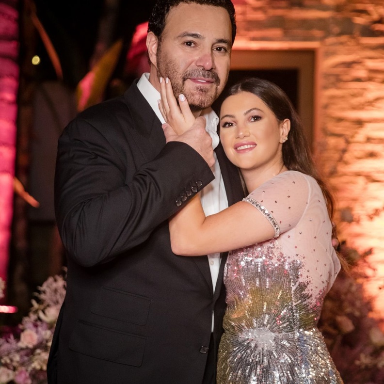 عاصي الحلاني احتفل بخطوبة ابنته 