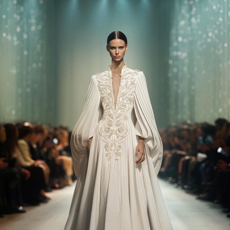 فستان زفاف من سعيد قبيسي