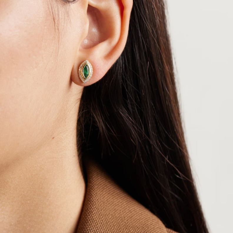 أقراط Halo من شاي SHAY