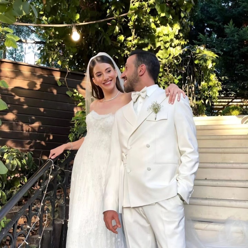 العروسان بريل بوزام وإرسين أرجي