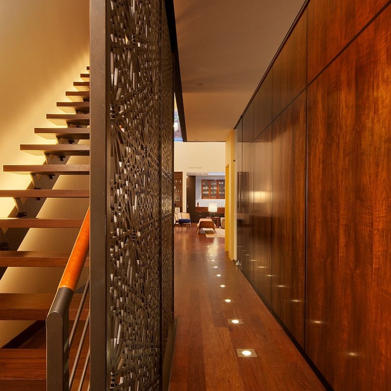 تصاميم إضاءة أرضيات المنزل