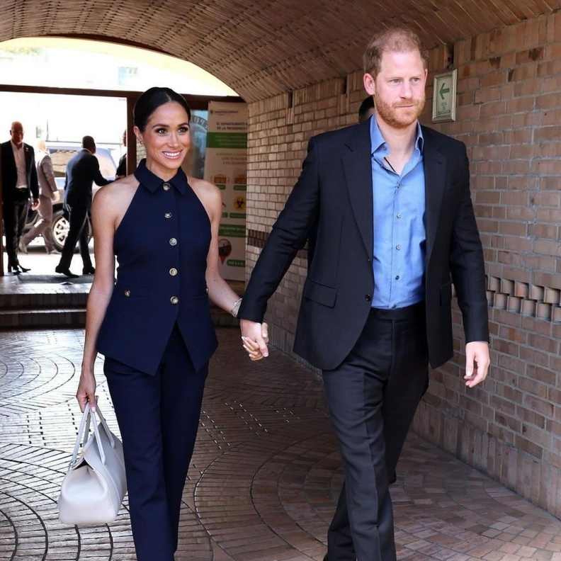 اجمل اطلالات ميغان ماركل في جولتها الى كولومبيا