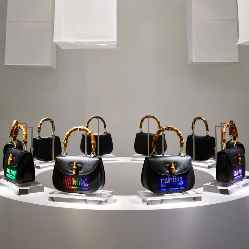 الاحتفال بمرور 60 عامًا على وجود غوتشي في اليابان" في معرض Gucci Ginza Gallery