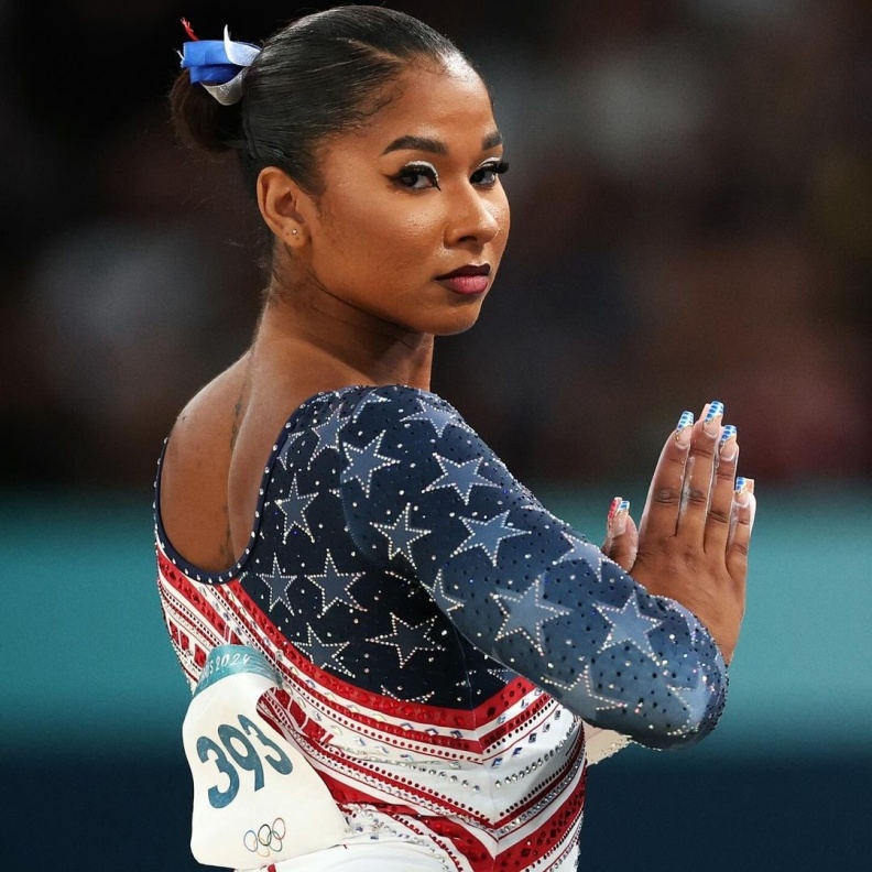 صورة من انستغرام اللاعبة Jordan Chiles