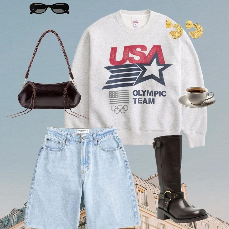 صيحة Patriotcore... موضة جديدة تأسر قلوب المشاهير في أولمبياد 2024