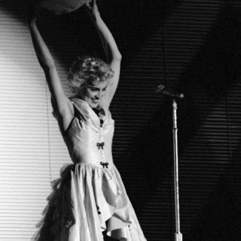 مادونا من أبرز أيقونات الموضة في الثمانينيات