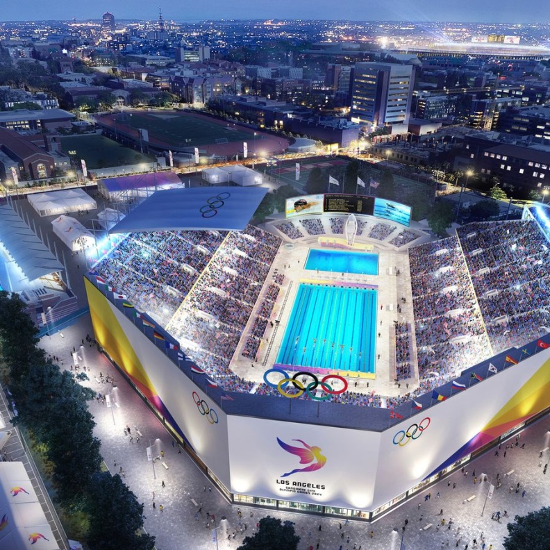 الشعلة الأولمبية من باريس إلى لوس أنجلوس