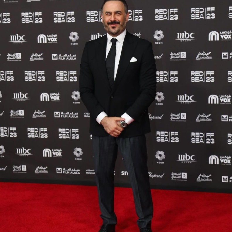 قصي خولي على الريد كاربت في مهرجان البحر الأحمر السينمائي 