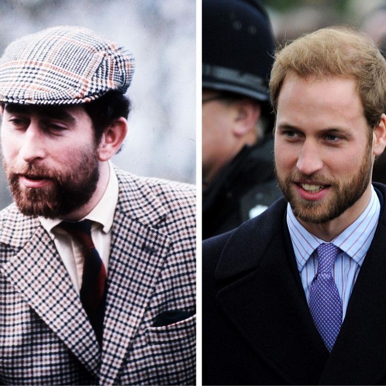 قبل الأمير وليام.. صور أشهر الأمراء والملوك باللحية