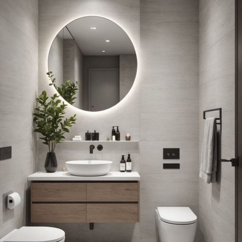 الأحواض المزدوجة أكثر ملاءمة للحمامات الكبيرة المساحة