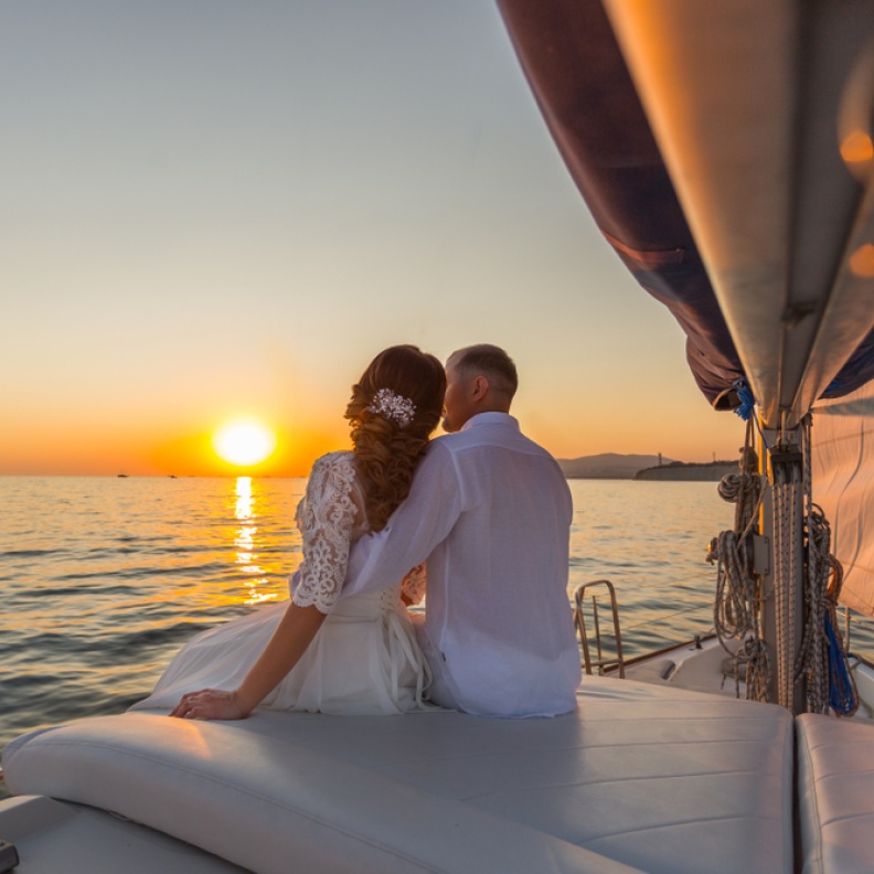 رحلة شهر العسل التي تركز على الطعام