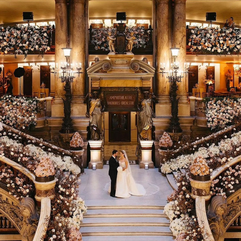 زفاف خيالي في دار الأوبرا