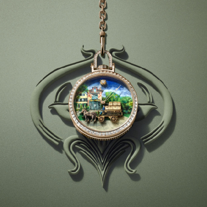 ساعة الجيب Escale à Asnières من لويس فويتون