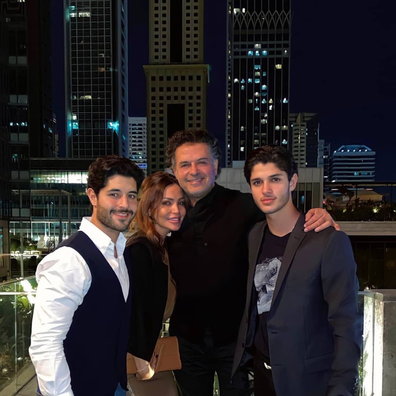 راغب علامة وأسرته