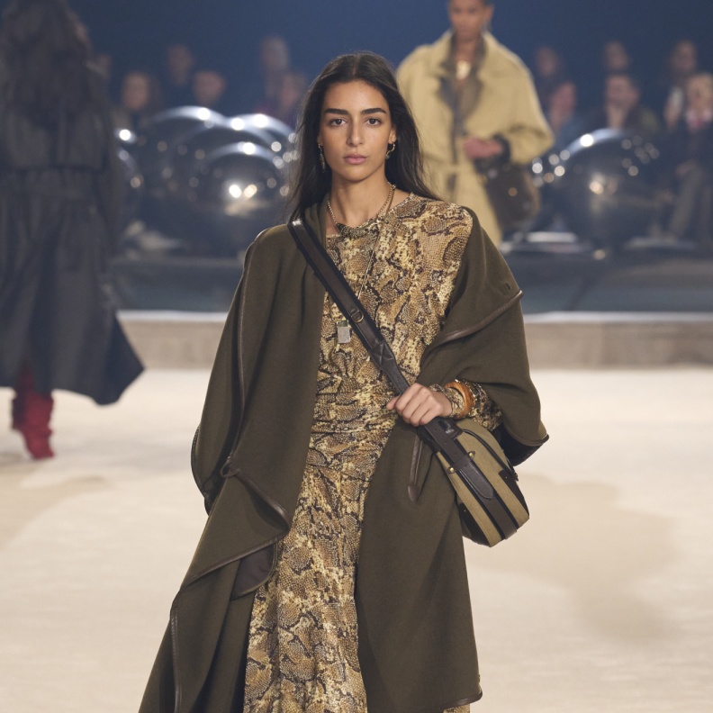  فساتين مرقطة بقماش الحيوانات من Isabel Marant