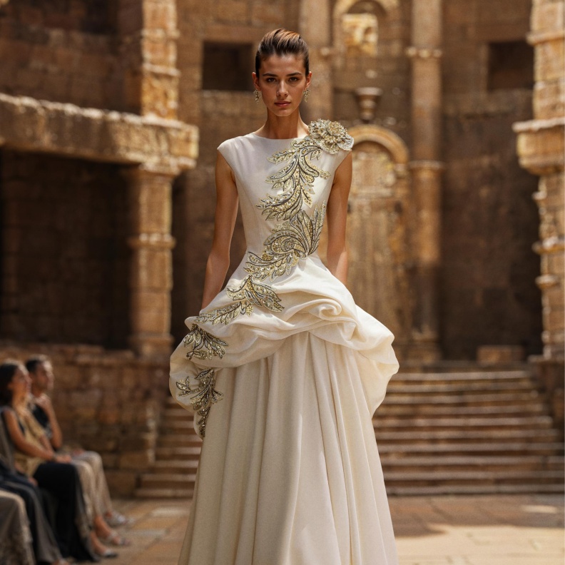 تطريزات ملكية للمصمم سعيد قبيسي