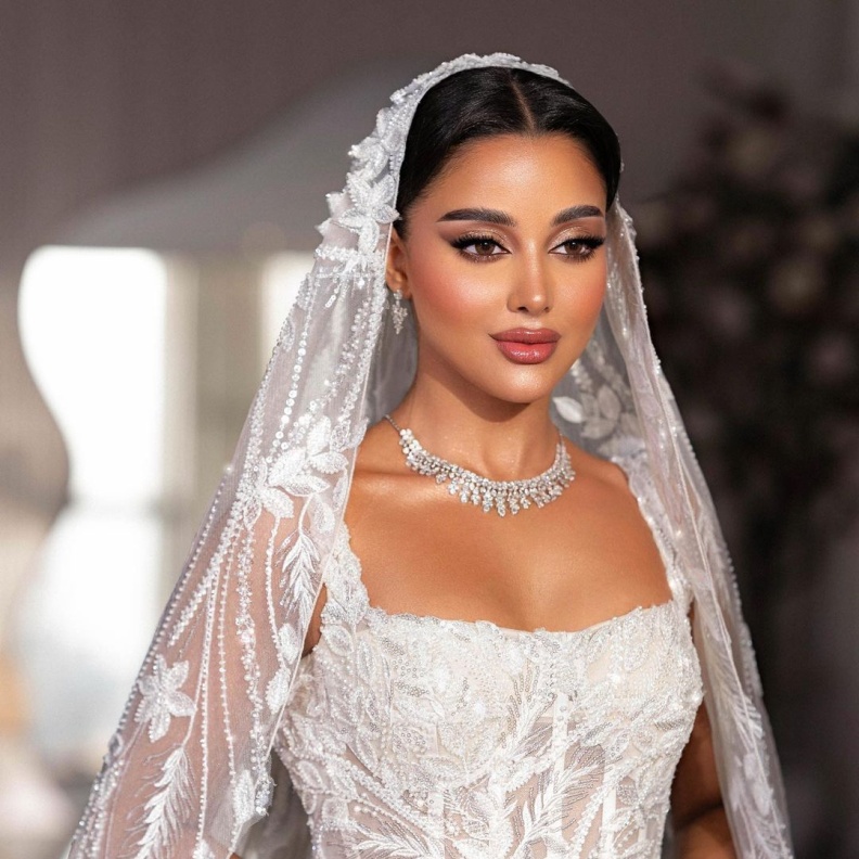 تسريحة عروس من مصففة الشعر غفران محمد