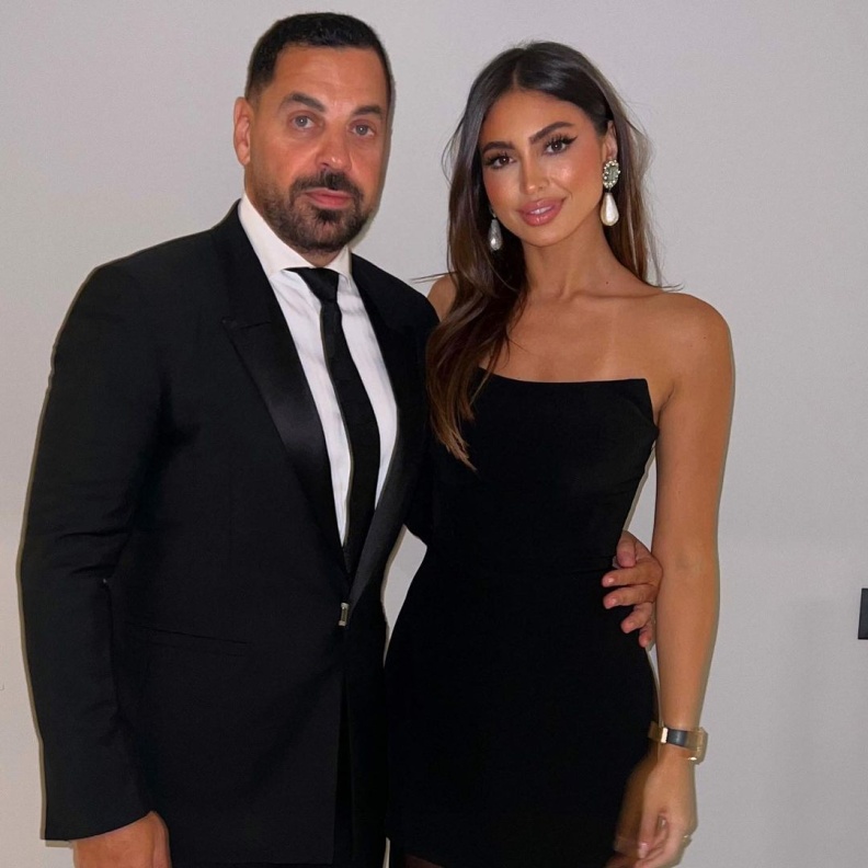 طارق العريان ونيكول سعفان