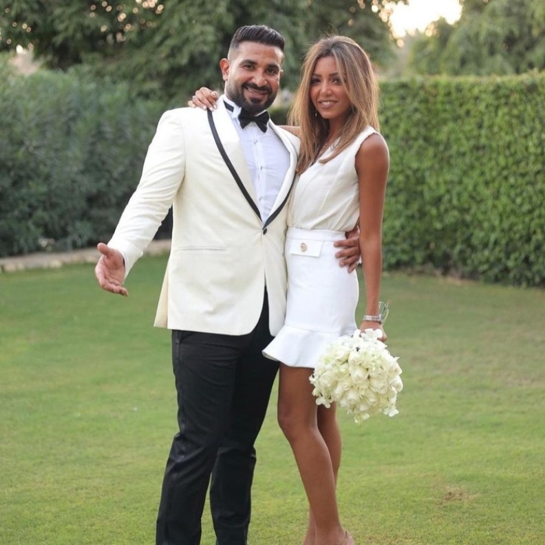 علياء بسيوني وأحمد سعد